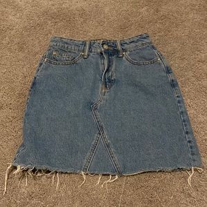 Denim Co. Jean Skirt